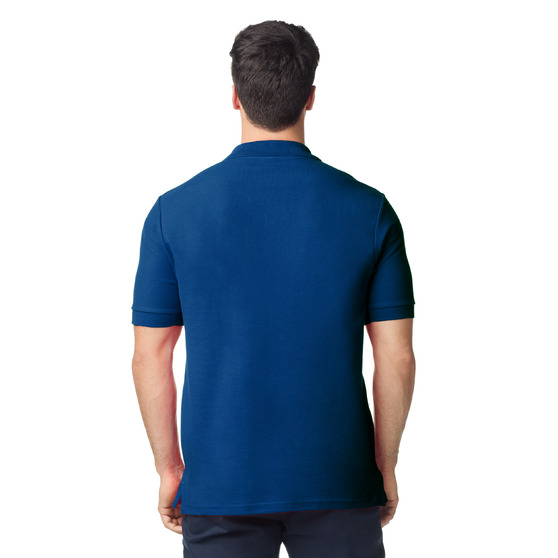 Футболка поло PREMIUM COTTON ADULT DOUBLE PIQUE, МОРСКОЙ СИНИЙ S-1