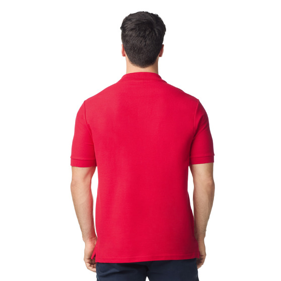 Футболка поло PREMIUM COTTON ADULT DOUBLE PIQUE, КРАСНЫЙ S-1