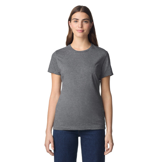 Футболка SOFTSTYLE WOMAN, ГРАФИТОВЫЙ S-2