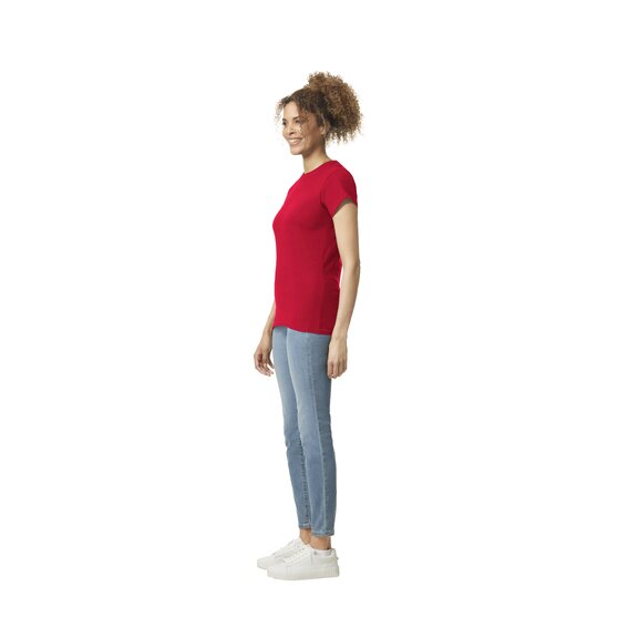 Футболка SOFTSTYLE WOMAN, КРАСНЫЙ S-3