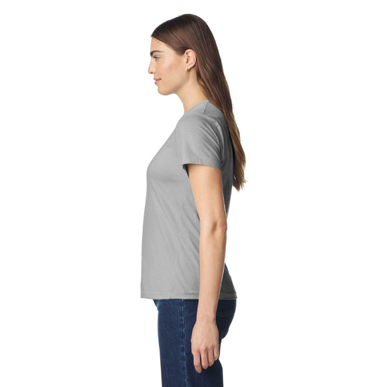 Футболка SOFTSTYLE WOMAN, ПЕПЕЛЬНО-СЕРЫЙ S-3