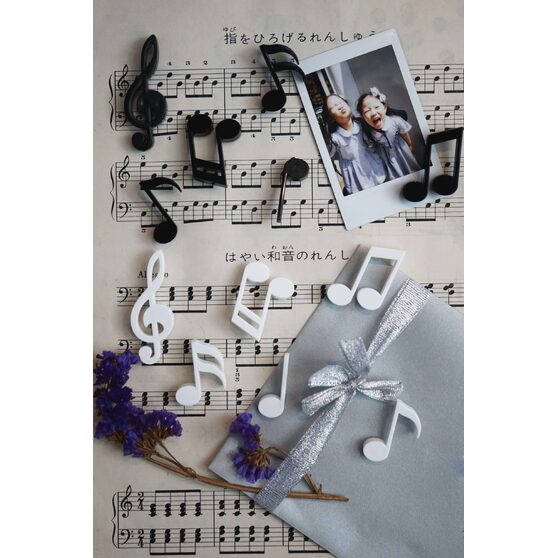 МАГНИТЫ MEMODY MAGNET (6 ШТ. / УПАК.), чёрные-2