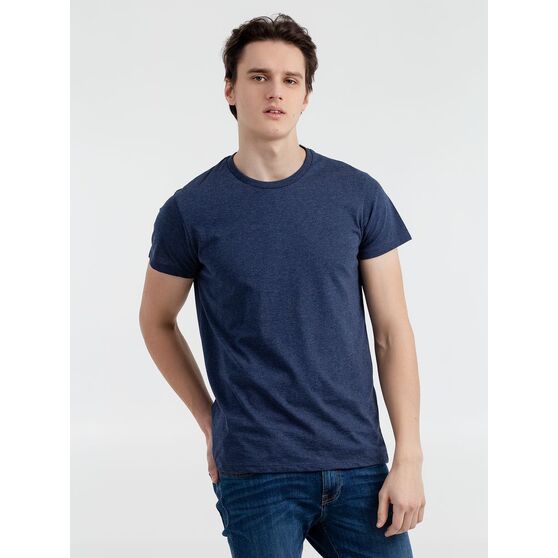 Футболка мужская Regent Fit 150, синий меланж-2