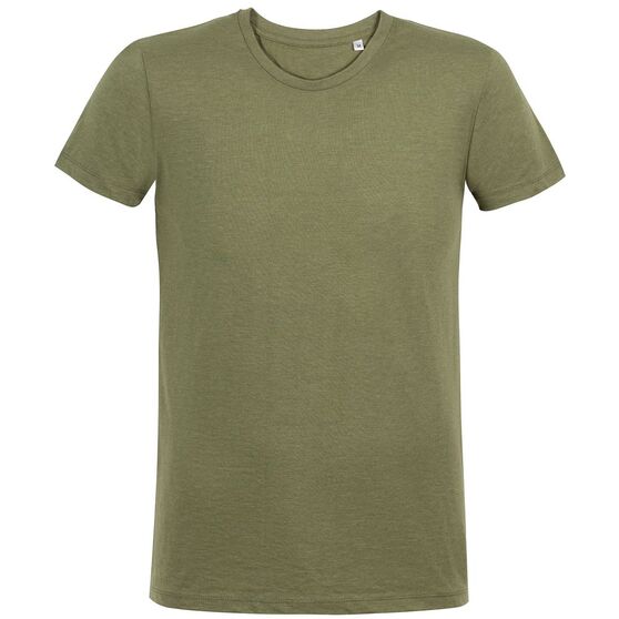 Футболка мужская Regent Fit 150, меланж хаки-1
