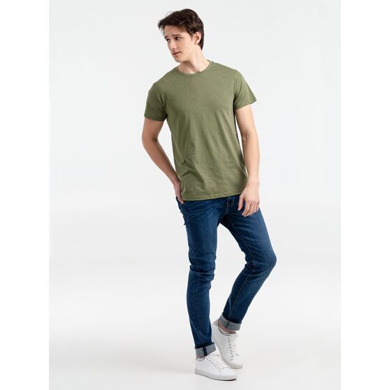 Футболка мужская Regent Fit 150, меланж хаки-3