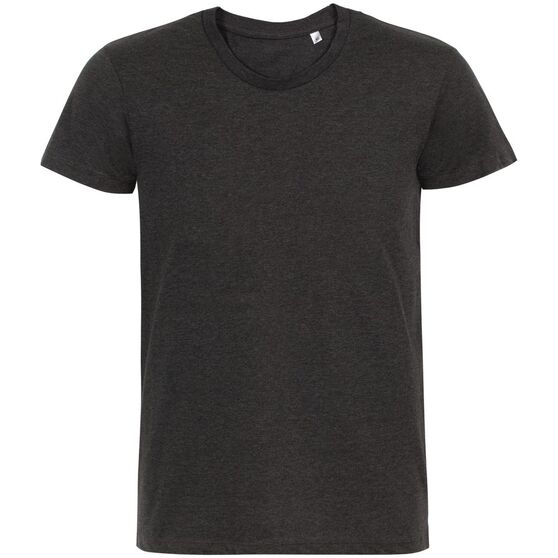 Футболка мужская Regent Fit 150, черный меланж-1