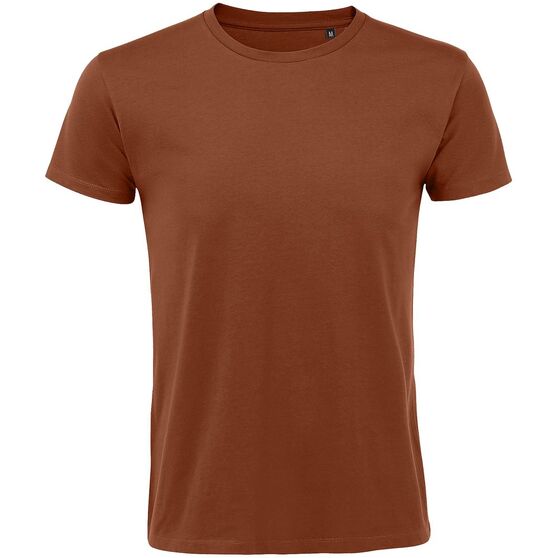 Футболка мужская Regent Fit 150, коричневая (терракотовая)-1