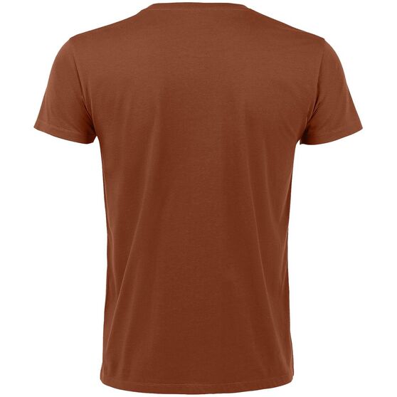 Футболка мужская Regent Fit 150, коричневая (терракотовая)-2
