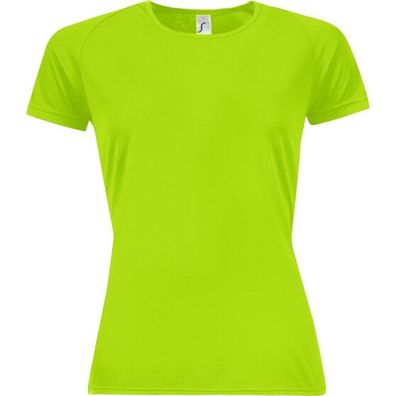 Футболка женская Sporty Women 140, зеленый неон-1
