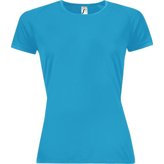 Футболка женская Sporty Women 140, бирюзовая-1