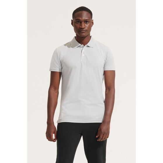 Рубашка поло мужская Performer Men 180 зеленое яблоко-4