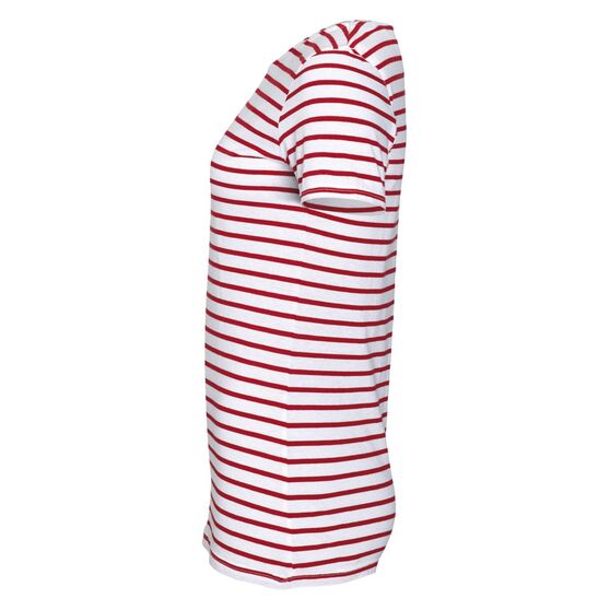Футболка Miles Women белая с красным-3