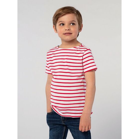 Футболка детская Miles Kids серый с желтым-2