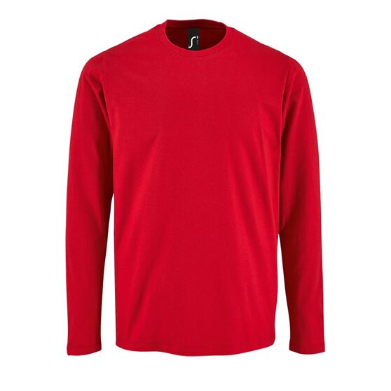 Футболка с длинным рукавом Imperial LSL Men, красная-1