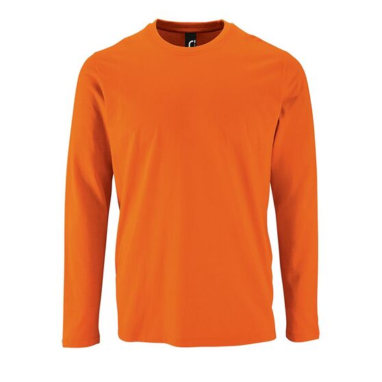 Футболка с длинным рукавом Imperial LSL Men, оранжевая-1