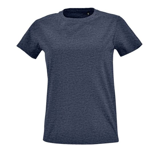 Футболка женская Imperial Fit Women, синий меланж-1