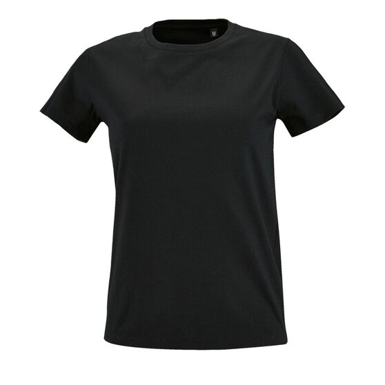 Футболка женская Imperial Fit Women, черная-1