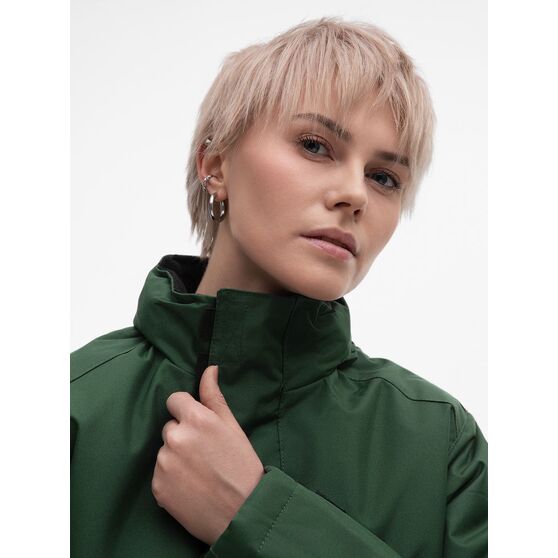 Куртка на стеганой подкладке Robyn, темно-зеленая-12