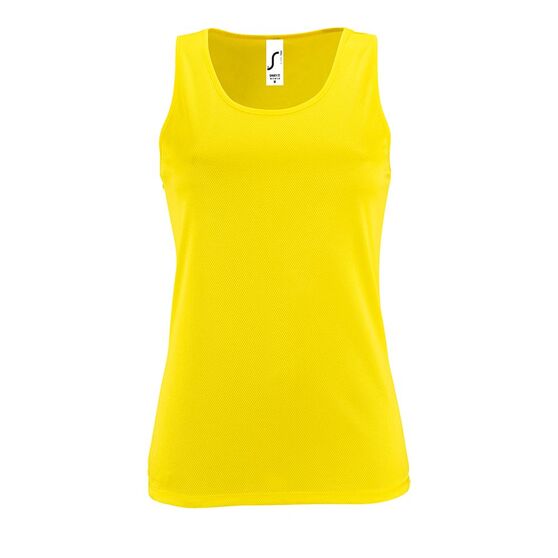 Майка женская Sporty TT Women, желтый неон-1