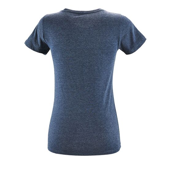Футболка женская Regent Fit Women, синий меланж-3