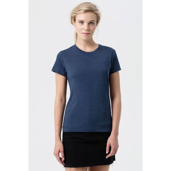 Футболка женская Regent Fit Women, синий меланж-4