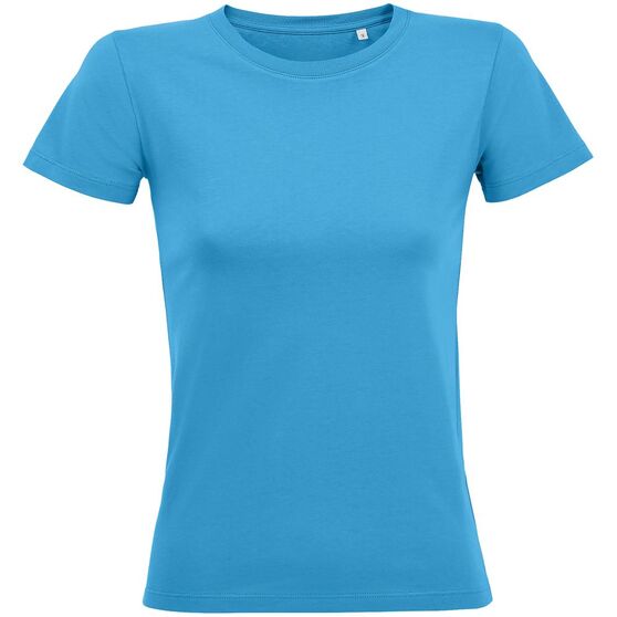Футболка женская Regent Fit Women, ярко-бирюзовая-1