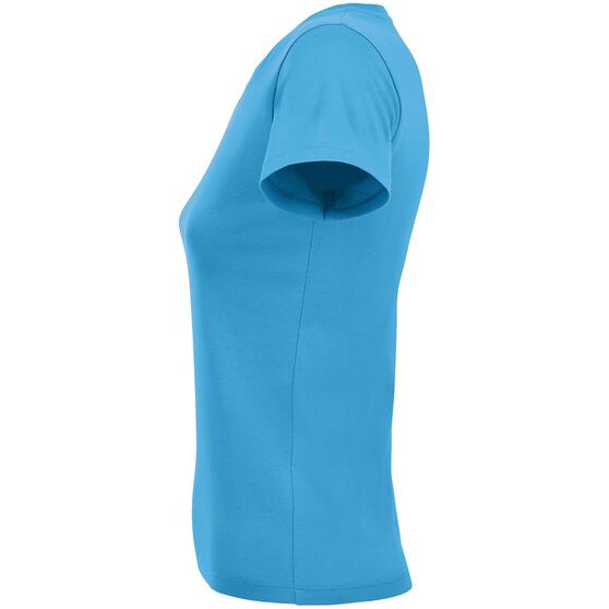 Футболка женская Regent Fit Women, ярко-бирюзовая-3