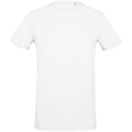 Футболка мужская Millenium Stretch Men, белая-1