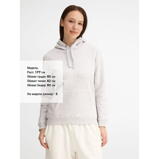 Толстовка женская Spencer Women, светло-серый меланж-5