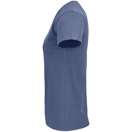 Футболка женская Pioneer Women, синяя (джинс)-3