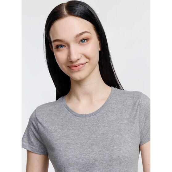 Футболка женская Pioneer Women, серый меланж-7