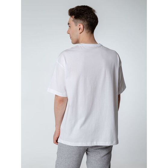 Футболка оверсайз мужская Boxy Men, белая-5
