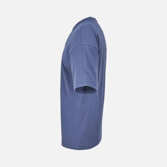 Футболка оверсайз мужская Boxy Men, синяя (джинс)-3