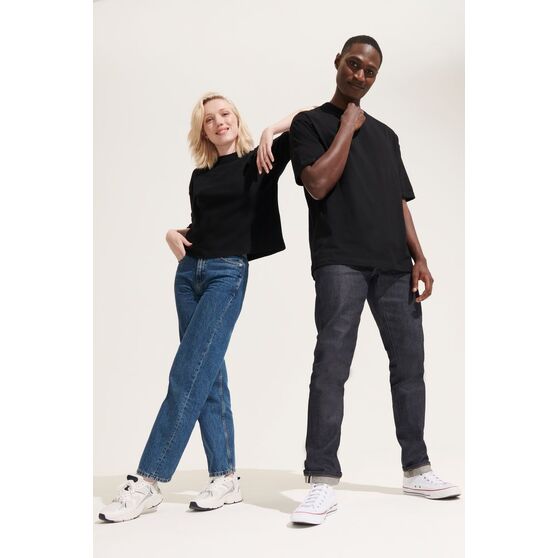 Футболка оверсайз мужская Boxy Men, черная-8
