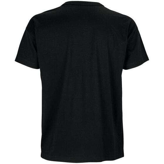 Футболка оверсайз мужская Boxy Men, черная-3