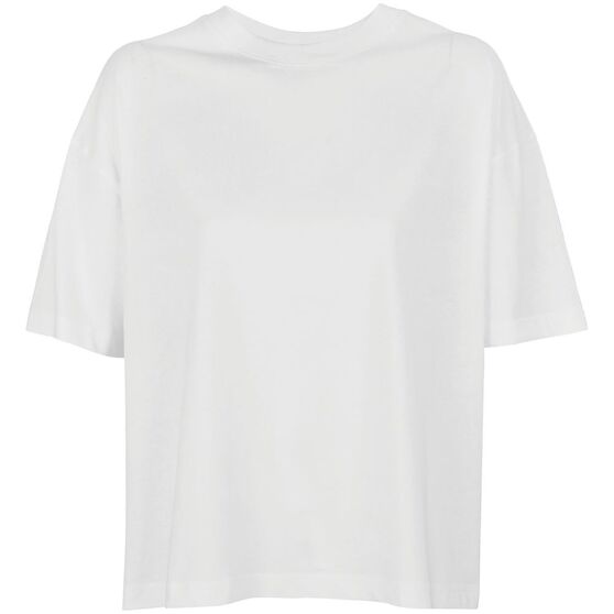 Футболка оверсайз женская Boxy Women, белая-1