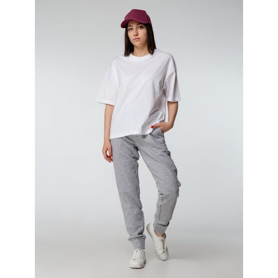 Футболка оверсайз женская Boxy Women, бежевая (льняная)-4