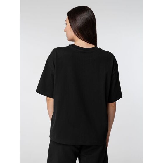 Футболка оверсайз женская Boxy Women, синяя (джинс)-6