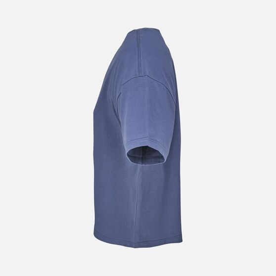 Футболка оверсайз женская Boxy Women, синяя (джинс)-3