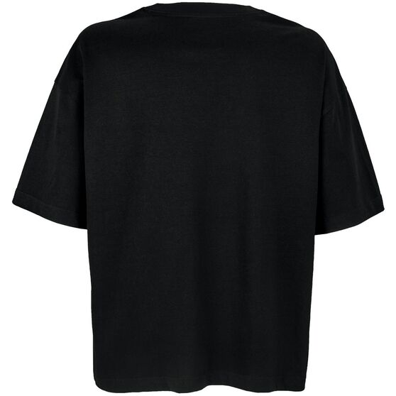 Футболка оверсайз женская Boxy Women, черная-3