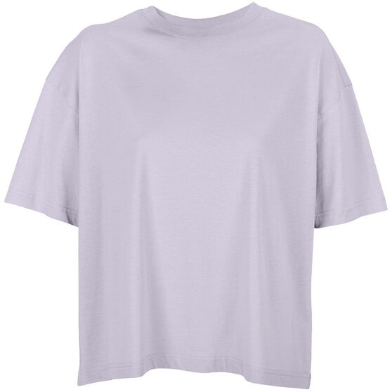 Футболка оверсайз женская Boxy Women, сиреневая-1