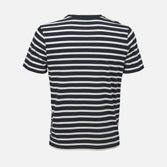 Футболка унисекс Legend, темно-синяя с молочно-белым-2