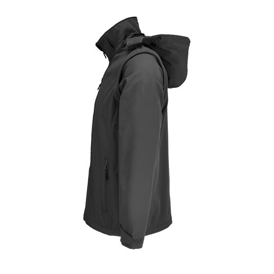 Куртка-трансформер унисекс Falcon, темно-серая-2