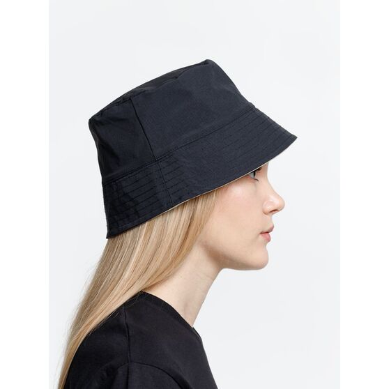 Панама Nylon двусторонняя, черная с хаки-6
