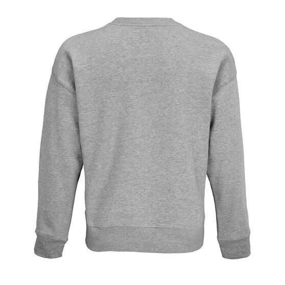 Свитшот унисекс Authentic, серый меланж-3