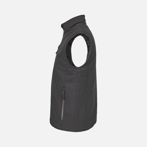 Жилет софтшелл унисекс Falcon BW, черный-3