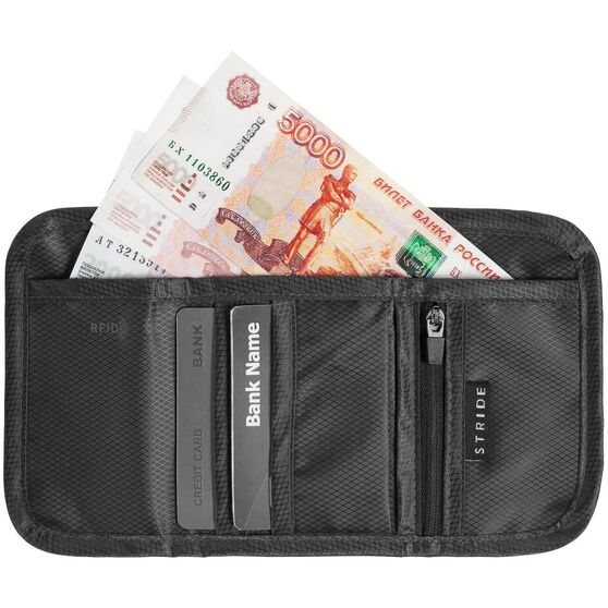 Кошелек Torren с RFID-защитой, серый-5