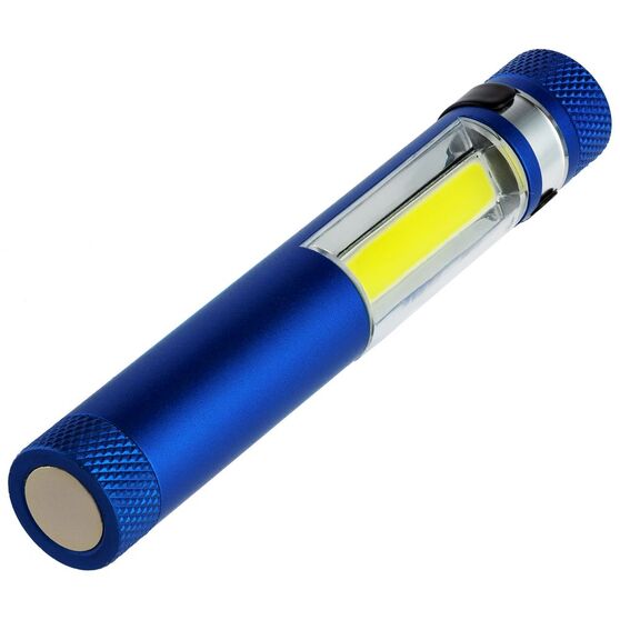 Фонарик-факел LightStream, малый, синий-1
