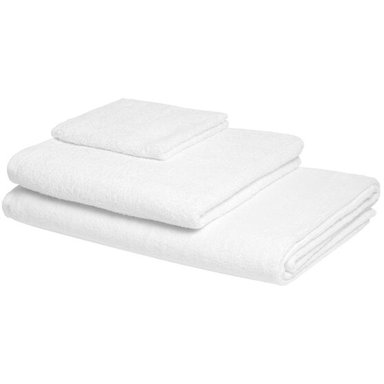 Полотенце отельное For Rooms, среднее, белое-4