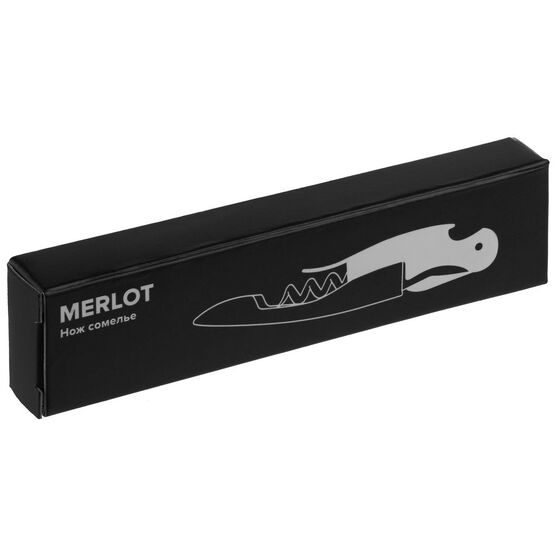 Нож сомелье Merlot, черный-3